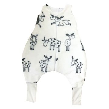 Sac de dormit de iarna cu picioare din cocolino 1-3 ani