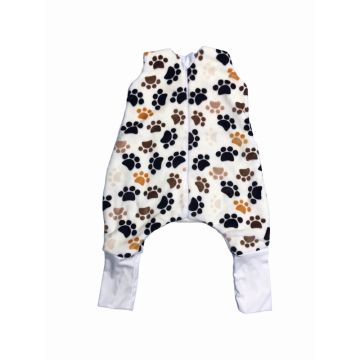 Sac de dormit de iarna cu picioare din cocolino 3-5 ani