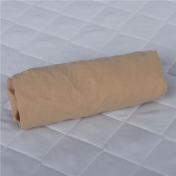 Cearceaf cu elastic pentru patut de 120x 60 cm cappucino