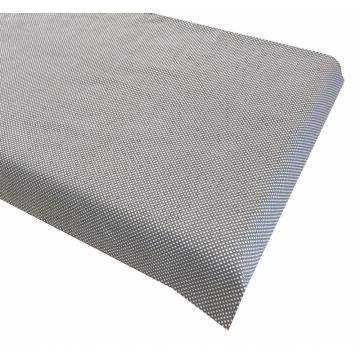 Cearsaf cu elastic pe colt 140x70 cm Buline albe pe gri Cearsaf cu elastic pe colt 140x70 cm Buline albe pe gri