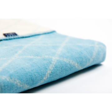 Paturica bebelusi Bumbac Romburi 75x100 Womar Zaffiro AN-KBR-01