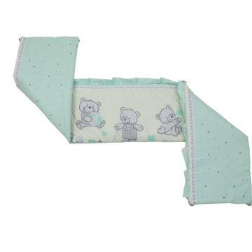 Aparatoare laterala Teddy Toys Turquoise M1 120x60