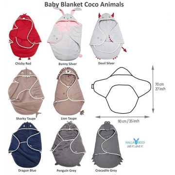 Paturica coco fun lion taupe Wallaboo