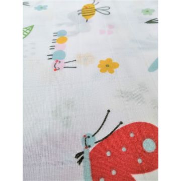 Muselina Cute Insects 100x100 cm SeviBebe