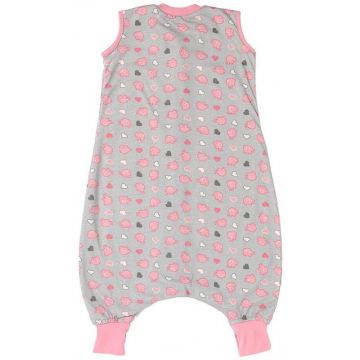 Sac de dormit cu picioruse Pink Elephant 3-4 ani 0.5 Tog