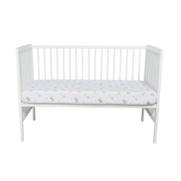Set lenjerie patut cu 5 piese Turquoise Clouds Set lenjerie patut cu 5 piese Turquoise Clouds