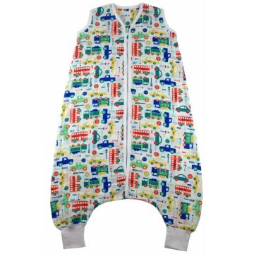 Sac de dormit cu picioruse Bamboo Vehicles 5-6 ani 0.2 Tog