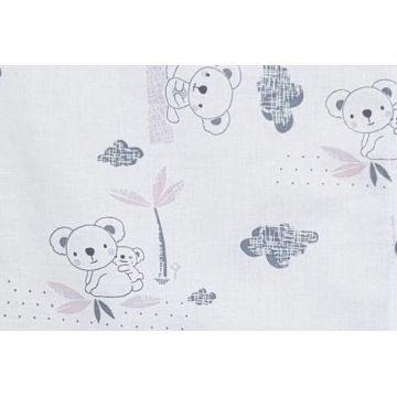 Sac de dormit 0.5 tog Somnorosul koala roz 110 cm