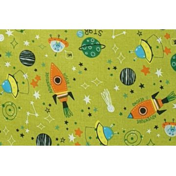 Sac de dormit copii 2.5 tog KidsDecor Cosmos Map din bumbac 110 cm