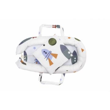 Cuibusor pentru bebelusi Baby Nest Rachete