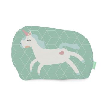 Pernă din amestec de bumbac appynois Happynois Unicorn, 40 x 30 cm