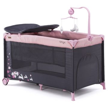 Patut pliabil Chipolino Onyx peony pink Patut pliabil Chipolino Onyx peony pink