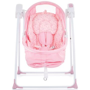 Patut si leagan electric Chipolino Gia peony pink Patut si leagan electric Chipolino Gia peony pink