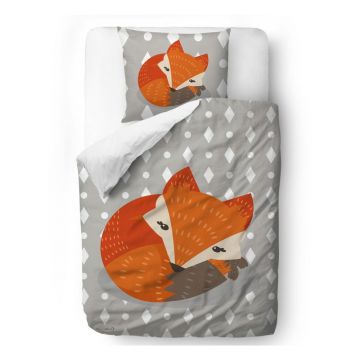 Lenjerie de pat din bumbac Mr. Little Fox Good Rest, 140 x 200 cm