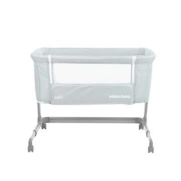 Patut Co-Sleeper KikkaBoo Lulu Mint 92x56 cm cu inaltime reglabila