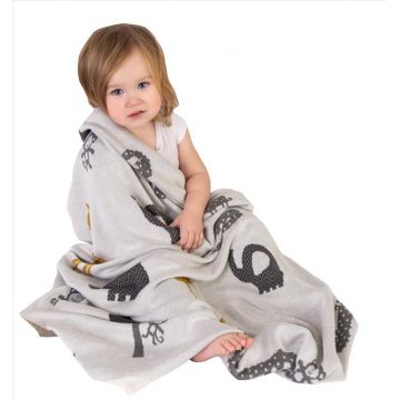 Paturica pentru bebelusi Baby Matex Bamboo Baby Blanket 80x100 cm White 01