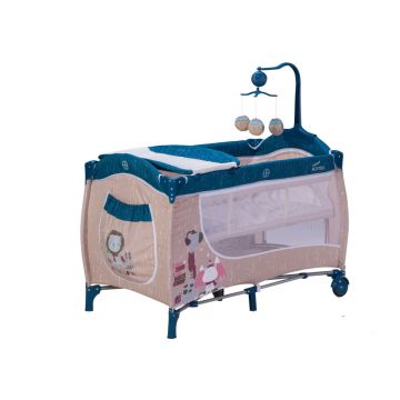 Patut pliabil 120x60 cm Bebe Royal Sweet Winter Blue 61302 Patut pliabil 120x60 cm Bebe Royal Sweet Winter Blue 61302