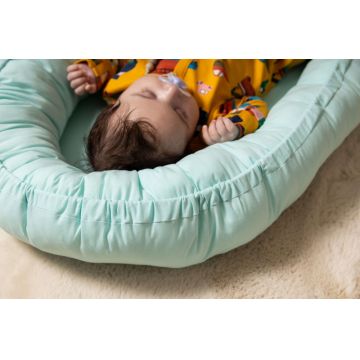 Babynest turquoise uni