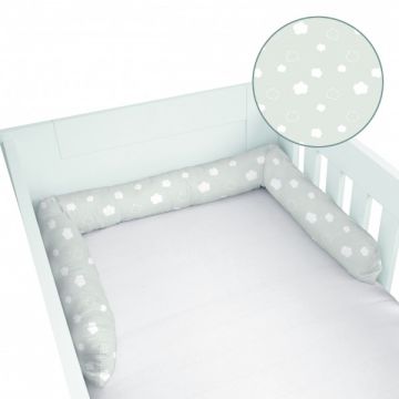 Cadru patut bumbac gri nori 180 x 10 cm Herding Cadru patut bumbac gri nori 180 x 10 cm Herding