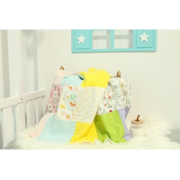 Paturica patchwork PTC4 100x100 cm Paturica patchwork PTC4 100x100 cm