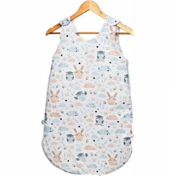 Sac de dormit din bumbac Infantilo IF19066 poiana pastel