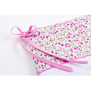 Aparatoare interioara pentru patut 180x30 cm Meadow Pink