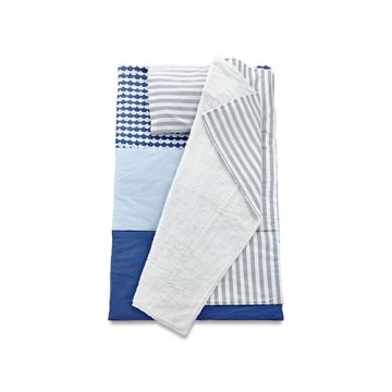 Lenjerie multifunctionala pentru calatorii BabyJem Nap Mat Indigo