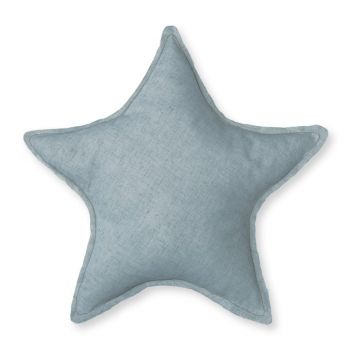 Pernă decorativă Linen Couture Star, albastru