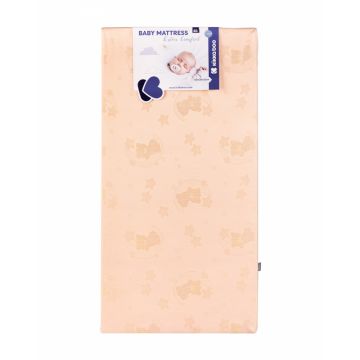 Saltea cu husa detasabila KikkaBoo Extra Comfort 120x60x12cm Bear Roz Saltea cu husa detasabila KikkaBoo Extra Comfort 120x60x12cm Bear Roz