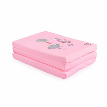 Saltea pliabila Moni 120x60x5cm Friends Pink