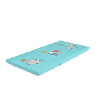 Saltea pliabila Moni 120x60x5cm Friends Turquoise Saltea pliabila Moni 120x60x5cm Friends Turquoise