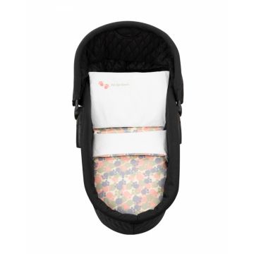 Set lenjerie cu 6 piese pentru landou sau patut co-sleeper KikkaBoo Colorful Spots