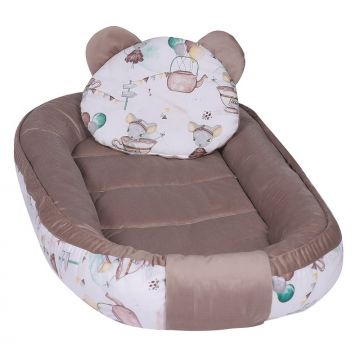 Baby Nest multifunctional catifea si bumbac Fairy Mouse