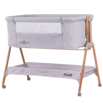 Patut Co-Sleeper Chipolino Sweet Dreams grey wood