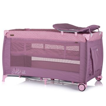 Patut pliabil Chipolino Bella blush