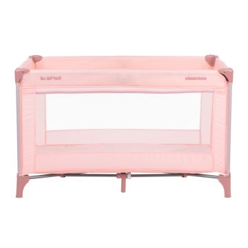 Patut pliabil cu doua nivele KikkaBoo 120x60 cm So Gifted Pink 2020