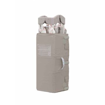 Patut pliant cu 2 niveluri Allura 120 cm Flowers Forever Joie
