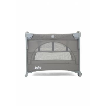 Patut pliant pentru cosleeping Kubbie Foggy Gray Joie