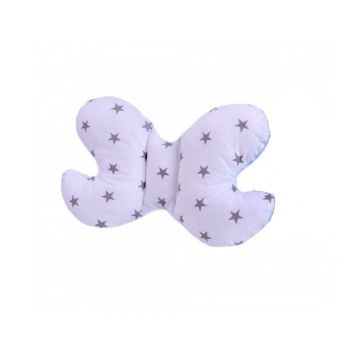 Perna bebelusi Butterfly Minky White Stars Blue