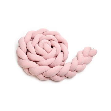 Protecție tricotată din bumbac T-TOMI, lungime 180 cm, roz