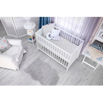 Saltea copii Green Future Besoin 60X120 cm, Husa de calitate