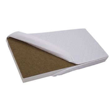 Saltea cu husa detasabila din microfibra Nichiduta Cocos Comfort 120x60x9 cm