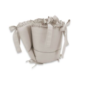 Aparatoare laterala 120x60 cm cu volanase Colectia Royal Beige MimiNu