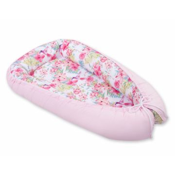 Babynest bebelusi pentru dormit Hummingbirds in Flowers Pink