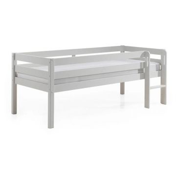 Pat Ã®nalt pentru copii Vipack Pino, 90 x 200 cm, alb
