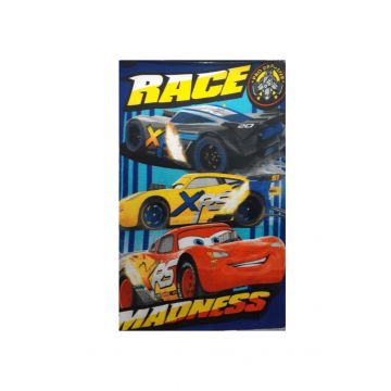 Paturica fleece, Race Madness, Cars, multicolor, 100 x 140 cm