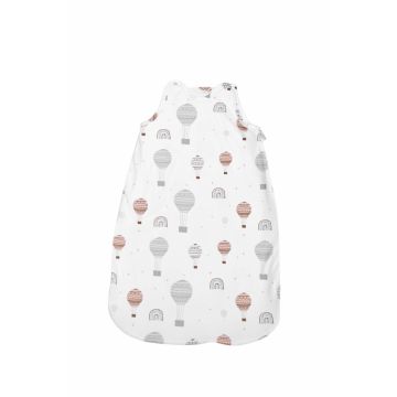 Sac de dormit de vara 95 cm bumbac ranforce baloons grey