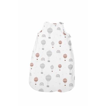 Sac de dormit de vara 95 cm bumbac ranforce baloons grey