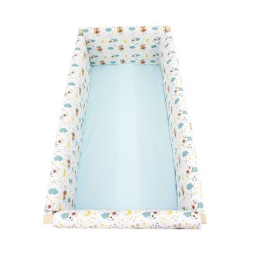 Set aparatori patut, Maxi, Prichindel, Ursuletul Zzz, multicolor, 120x60cm