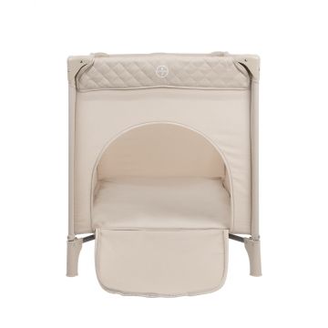 Patut pliabil cu 2 nivele 120x60cm Kikkaboo Medley Beige